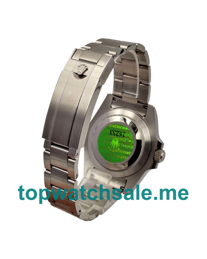 UK Rolex GMT-Master II 116700 LN Replica Watches With Black Dials For Men + Topreplicawatches.me