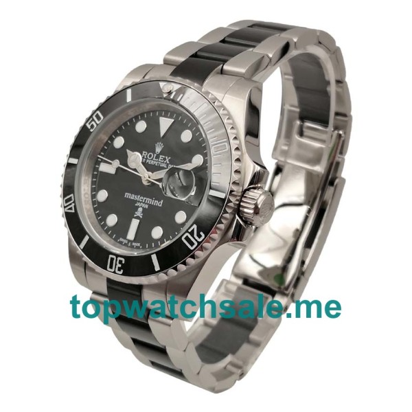 UK Rolex Submariner 116610 LN Replica Watches With Black Dials For Men + Topreplicawatches.me