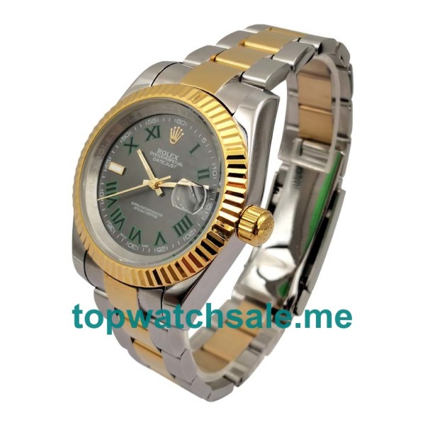 UK Rolex Datejust 116333 Replica Watches With Gray Dials For Men + Topreplicawatches.me