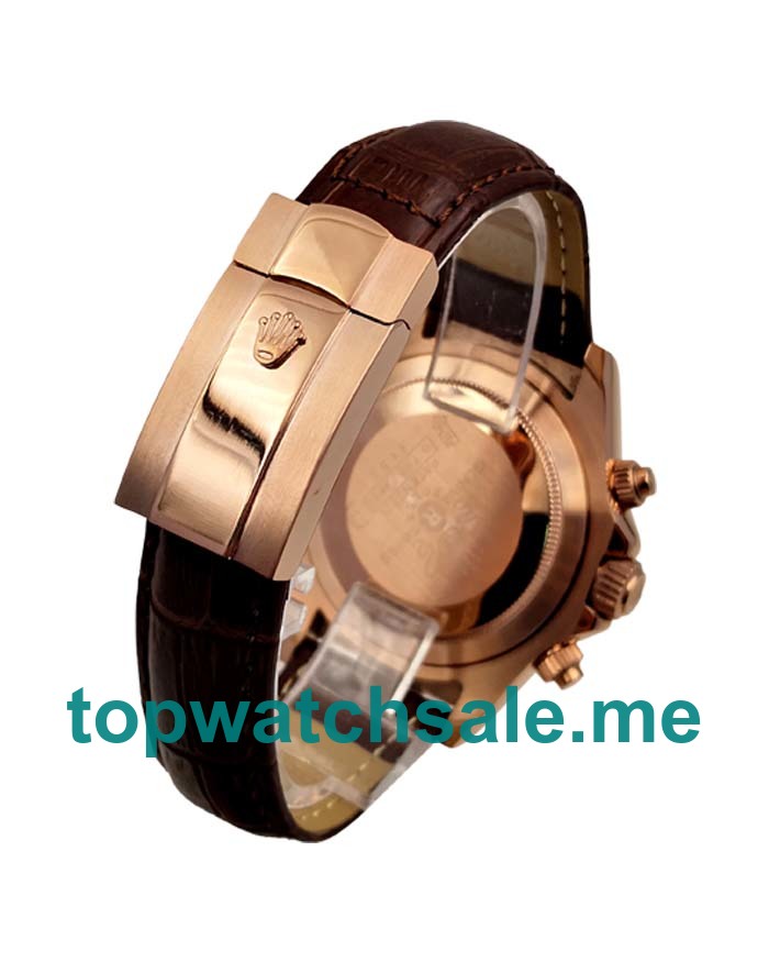 UK Rolex Daytona 116515 LN Replica Watches With White Dials For Men + Topreplicawatches.me