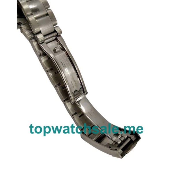 UK Rolex Milgauss 116400 GV Replica Watches With Black Dials For Men + Topreplicawatches.me