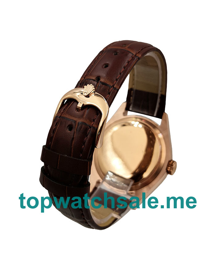 UK Rolex Cellini 50505 Replica Watches With Silver Dials For Men + Topreplicawatches.me