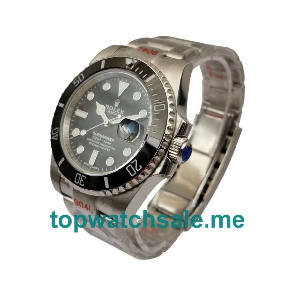 UK Rolex Submariner Date 116610LN 2018 N V8S Replica Watches With Black Dials For Men + Topreplicawatches.me