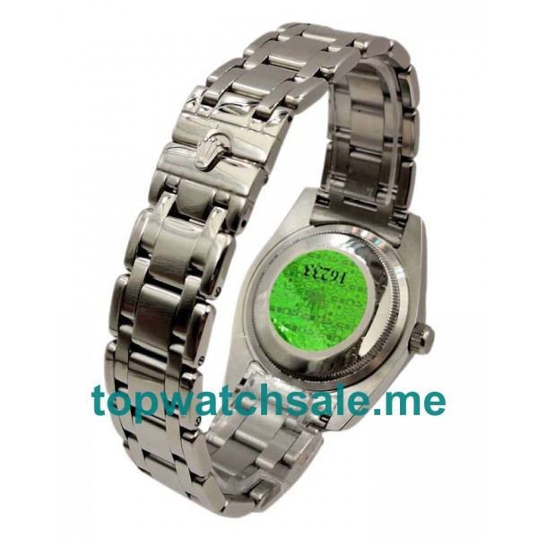 UK Rolex Day-Date 118346 Replica Watches With Blue Dials For Men + Topreplicawatches.me