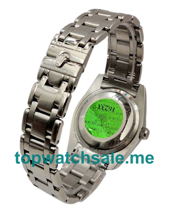 UK Rolex Day-Date 118346 Replica Watches With Blue Dials For Men + Topreplicawatches.me