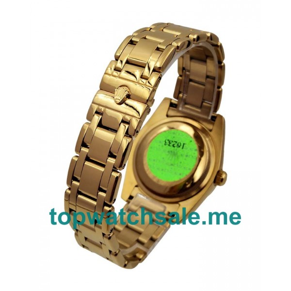UK Rolex Day-Date 18038 Replica Watches With Blue Dials For Men + Topreplicawatches.me