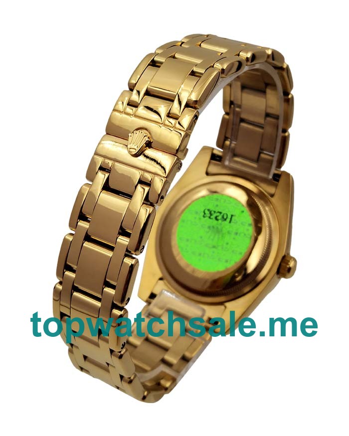 UK Rolex Day-Date 18038 Replica Watches With Blue Dials For Men + Topreplicawatches.me