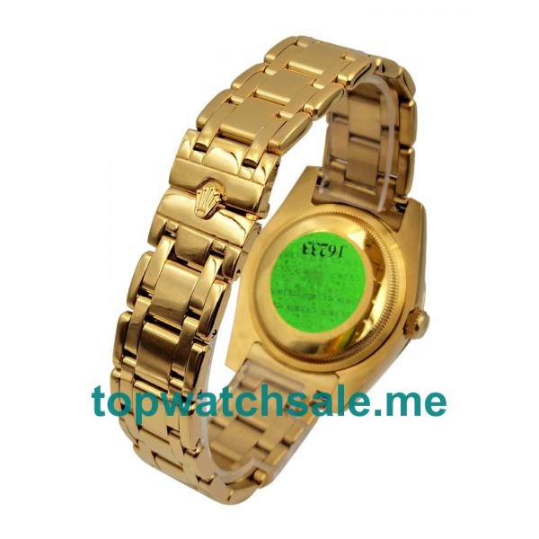 UK Rolex Day-Date 18948 Replica Watches With Champagne Dials For Men + Topreplicawatches.me