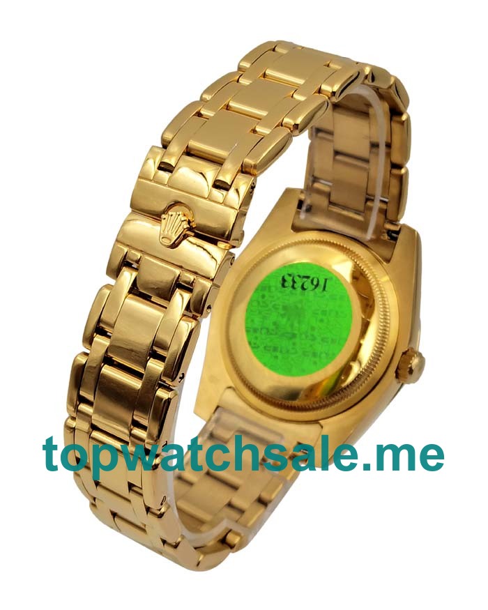 UK Rolex Day-Date 18948 Replica Watches With Champagne Dials For Men + Topreplicawatches.me