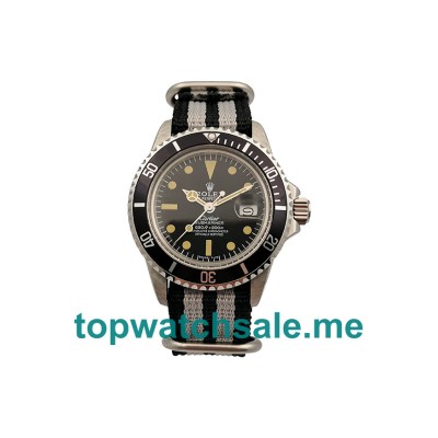UK Rolex Submariner 1680 Replica Watches With Black Dials For Men + Topreplicawatches.me
