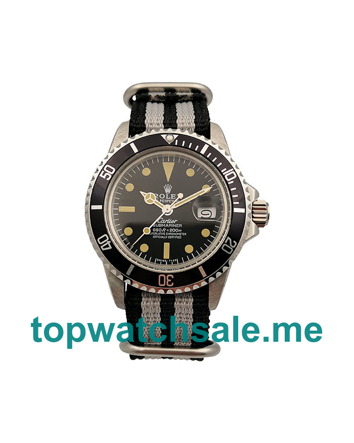 UK Rolex Submariner 1680 Replica Watches With Black Dials For Men + Topreplicawatches.me