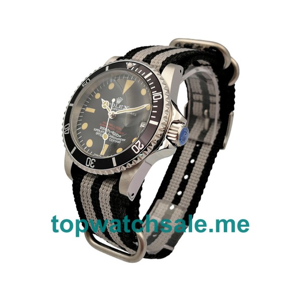 UK Rolex Sea-Dweller 1665 Replica Watches With Black Dials For Men + Topreplicawatches.me