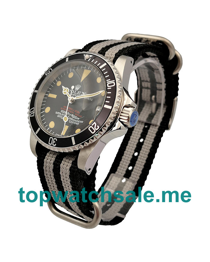 UK Rolex Sea-Dweller 1665 Replica Watches With Black Dials For Men + Topreplicawatches.me