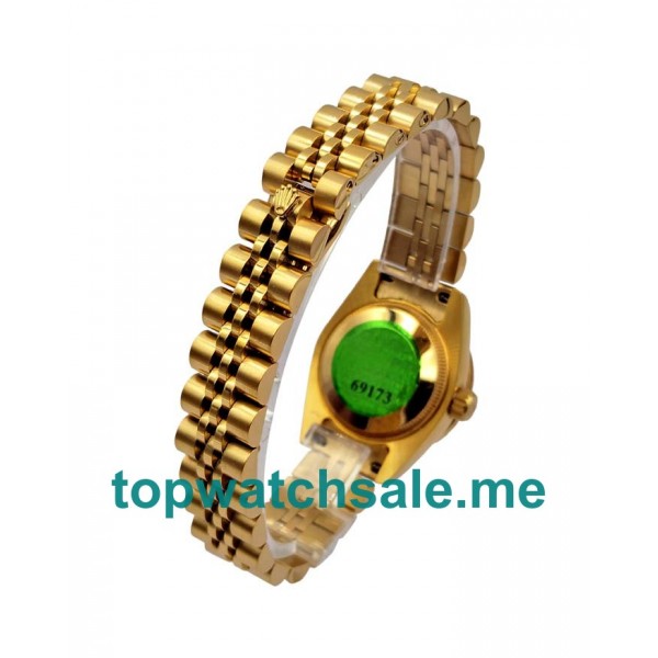 UK Rolex Lady-Datejust 179138 Replica Watches With White Dials For Ladies + Topreplicawatches.me