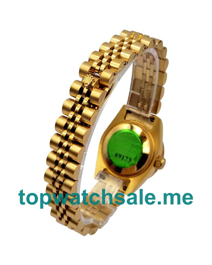 UK Rolex Lady-Datejust 179138 Replica Watches With White Dials For Ladies + Topreplicawatches.me
