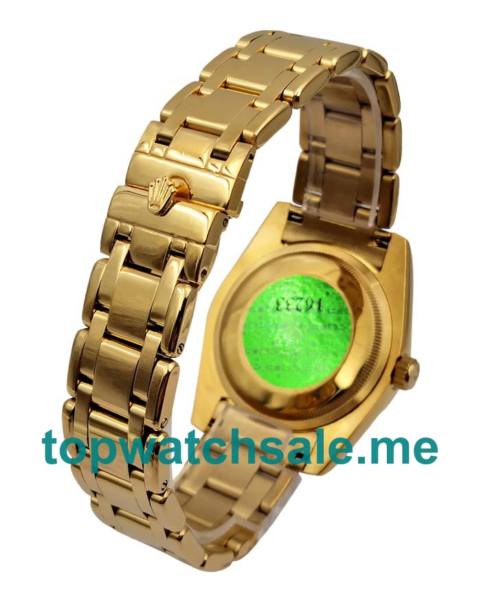 UK Rolex Day-Date 118348 Replica Watches With Champagne Dials For Men + Topreplicawatches.me