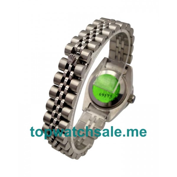 UK Rolex Lady-Datejust 279135 Replica Watches With Silver Dials For Ladies + Topreplicawatches.me
