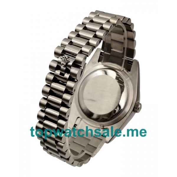 UK Rolex Day-Date 218206 Replica Watches With Ice Blue Dials For Men + Topreplicawatches.me
