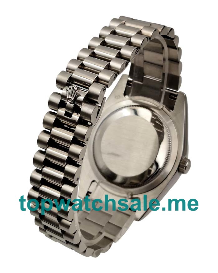 UK Rolex Day-Date 218206 Replica Watches With Ice Blue Dials For Men + Topreplicawatches.me