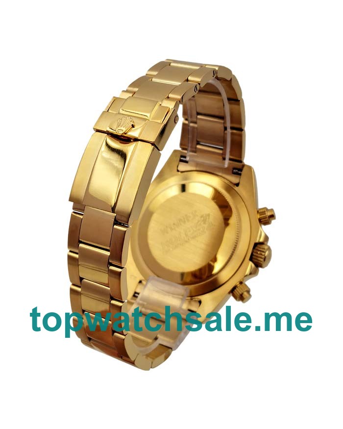 UK Rolex Daytona 116508 Replica Watches With White Dials For Men + Topreplicawatches.me