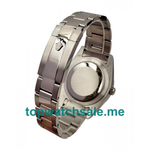 UK Rolex Datejust 126300 Replica Watches With Black Dials For Men + Topreplicawatches.me