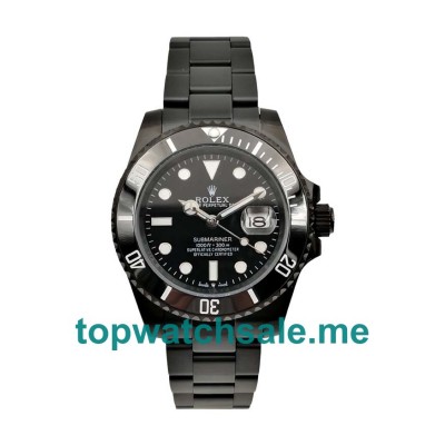 UK Rolex Submariner 116610 LN Replica Watches With Black Dials For Men + Topreplicawatches.me