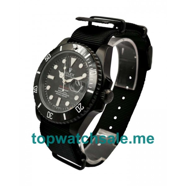 UK Rolex Submariner 116610 LN Replica Watches With Black Dials For Men + Topreplicawatches.me