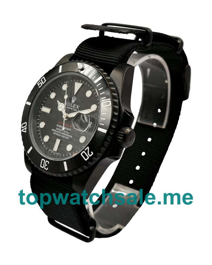 UK Rolex Submariner 116610 LN Replica Watches With Black Dials For Men + Topreplicawatches.me