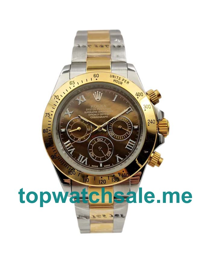 UK Rolex Daytona 116523 Replica Watches With Mother Of Pearl Dials For Men + Topreplicawatches.me
