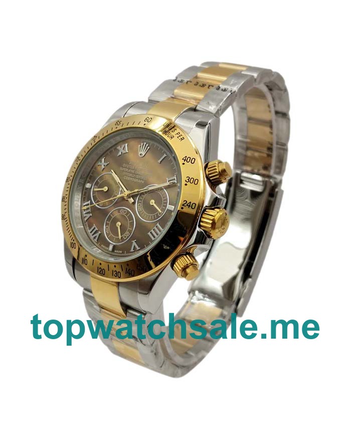 UK Rolex Daytona 116523 Replica Watches With Mother Of Pearl Dials For Men + Topreplicawatches.me