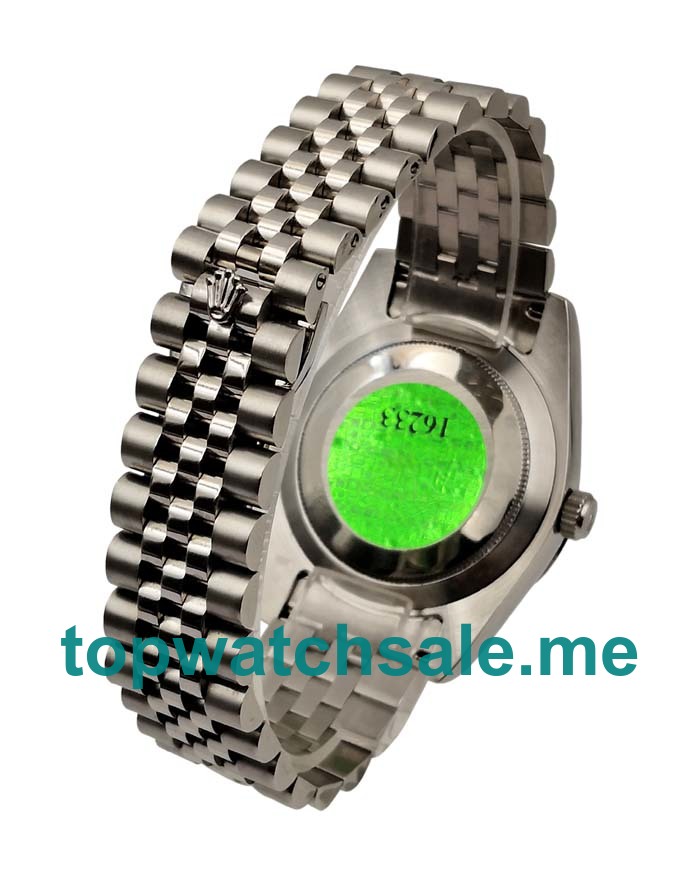 UK Rolex Datejust 116234 Replica Watches With Silver Dials For Men + Topreplicawatches.me