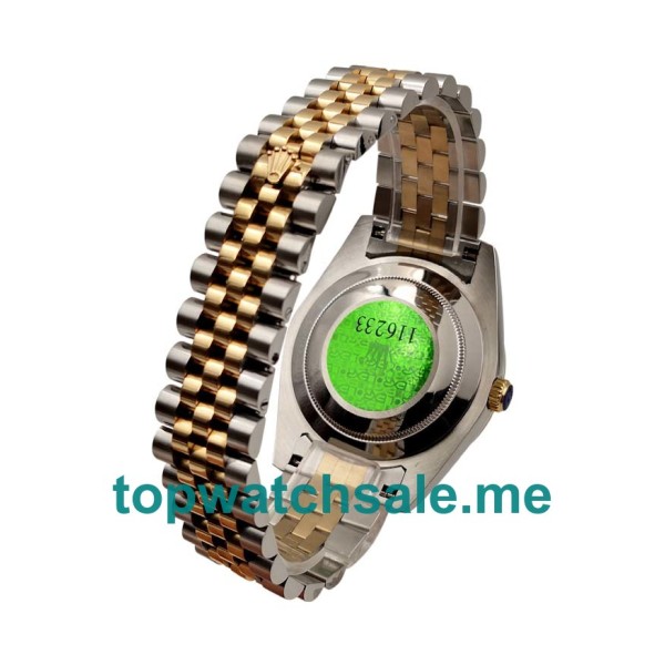 UK Rolex Datejust 116233 Replica Watches With Champagne Dials For Men + Topreplicawatches.me