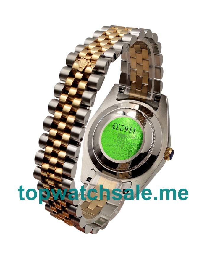 UK Rolex Datejust 116233 Replica Watches With Champagne Dials For Men + Topreplicawatches.me