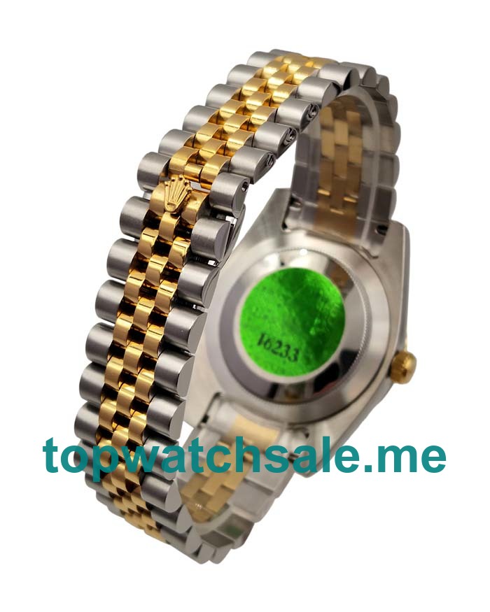 UK Rolex Datejust 116233 Replica Watches With White Mother-Of-Pearl Dials For Men + Topreplicawatches.me