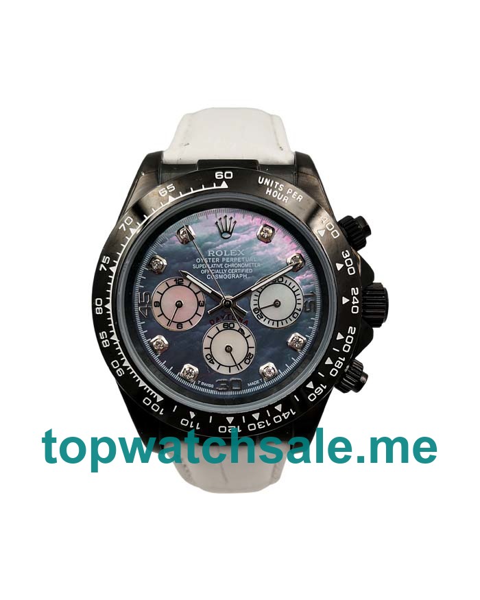 UK Rolex Daytona 116519 Replica Watches With Mother-Of-Pearl Dials For Men + Topreplicawatches.me
