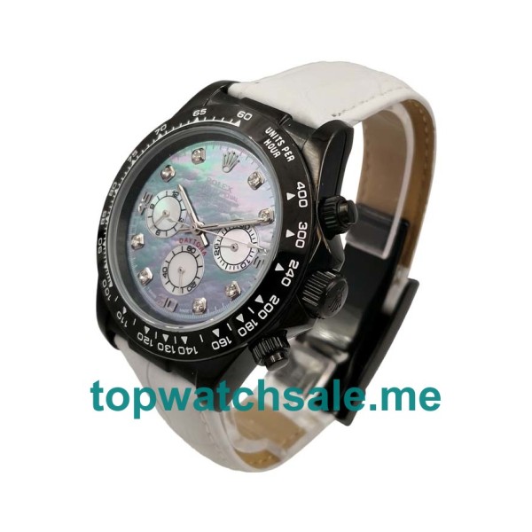 UK Rolex Daytona 116519 Replica Watches With Mother-Of-Pearl Dials For Men + Topreplicawatches.me