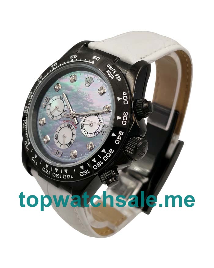 UK Rolex Daytona 116519 Replica Watches With Mother-Of-Pearl Dials For Men + Topreplicawatches.me