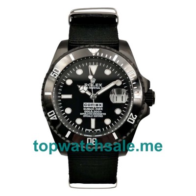 UK Rolex Submariner 16610 Replica Watches With Black Dials For Men + Topreplicawatches.me