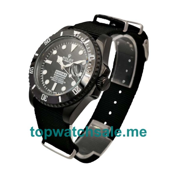 UK Rolex Submariner 16610 Replica Watches With Black Dials For Men + Topreplicawatches.me