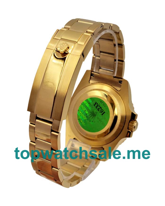 UK Rolex GMT-Master II 116718 Replica Watches With Green Dials For Men + Topreplicawatches.me
