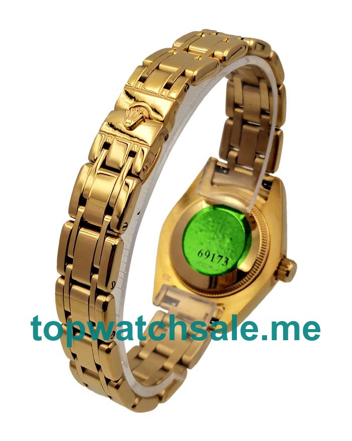UK Rolex Pearlmaster 81318 Replica Watches With Champagne Dials For Ladies + Topreplicawatches.me
