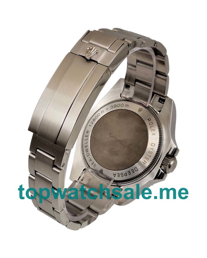 UK Rolex Sea-Dweller Deepsea 116660 Replica Watches With Black & Blue Dials For Men + Topreplicawatches.me