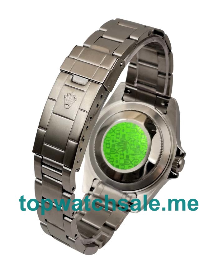 UK Rolex Explorer II 16570 Replica Watches With Black Dials For Men + Topreplicawatches.me