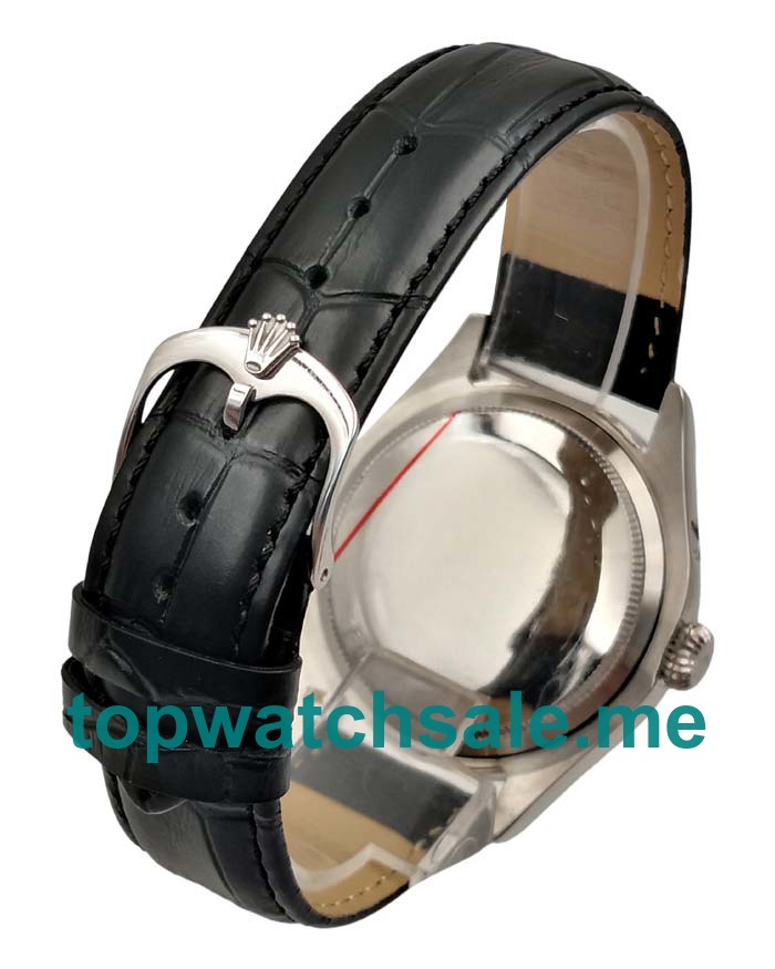 UK Rolex Cellini 50519 Replica Watches With White Dials For Men + Topreplicawatches.me