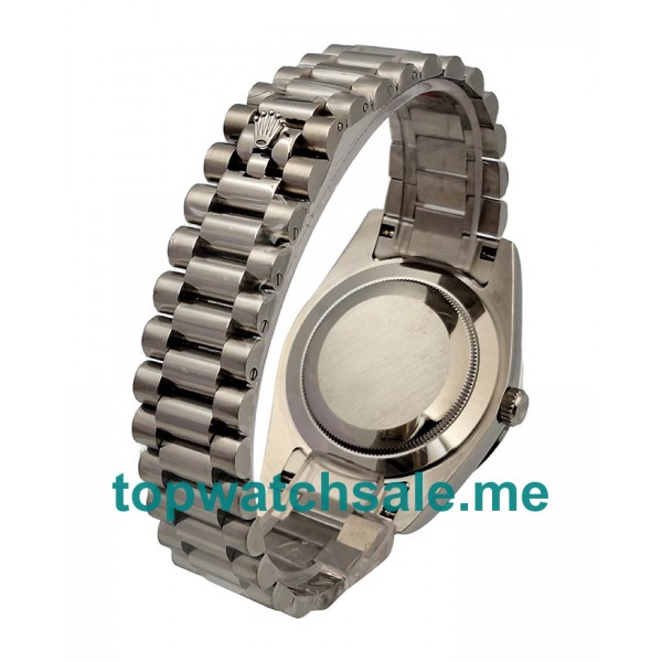 UK Rolex Day-Date II 228239 Replica Watches With Green Dials For Men + Topreplicawatches.me
