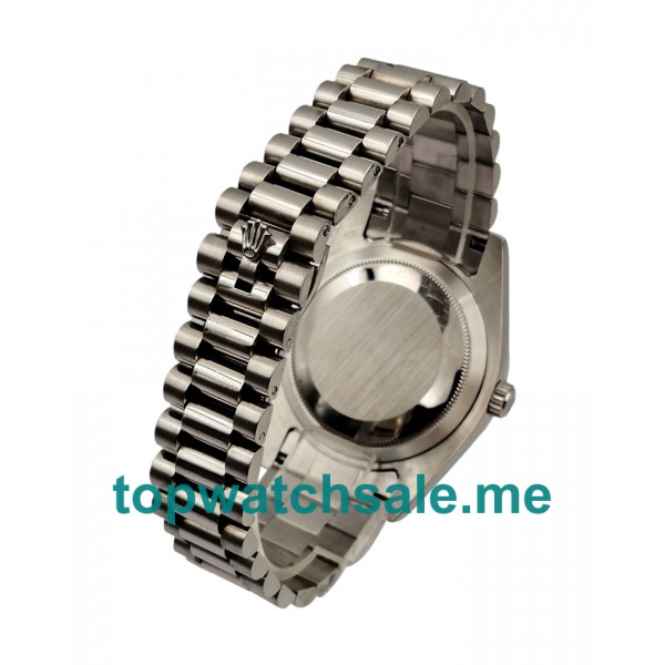 UK Rolex Day-Date 228239 Replica Watches With Blue Dials For Men + Topreplicawatches.me