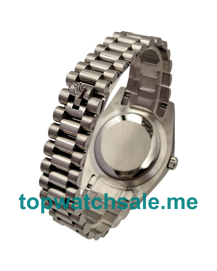 UK Rolex Day-Date 228206 Replica Watches With Light Blue Dials For Men + Topreplicawatches.me
