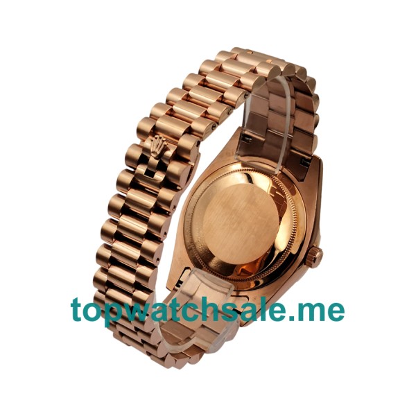 UK Rolex Day-Date 228235 Replica Watches With Green Dials For Men + Topreplicawatches.me