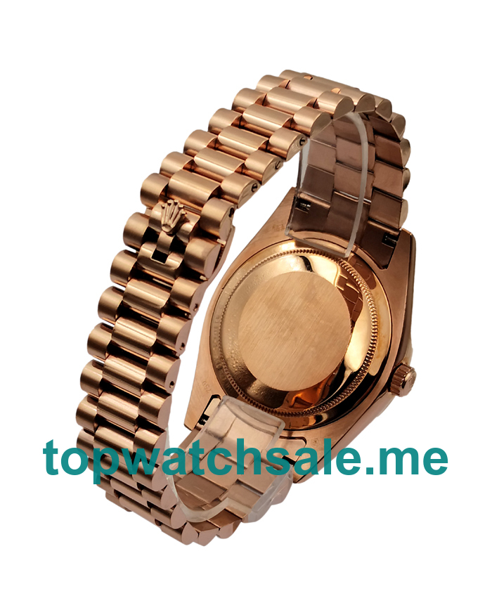 UK Rolex Day-Date 228235 Replica Watches With Green Dials For Men + Topreplicawatches.me