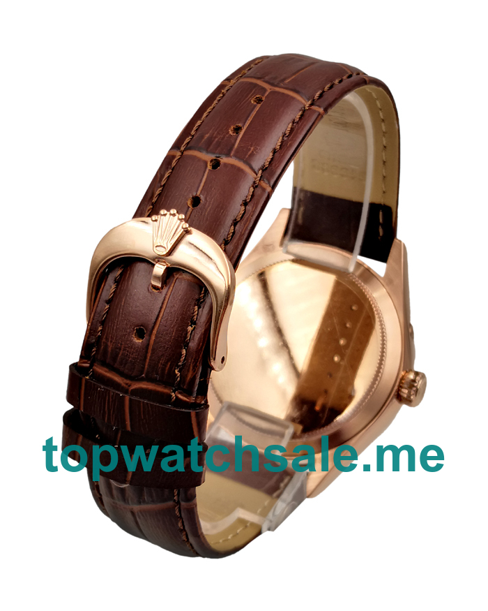 UK Rolex Cellini 50515 Replica Watches With Silver Dials For Men + Topreplicawatches.me